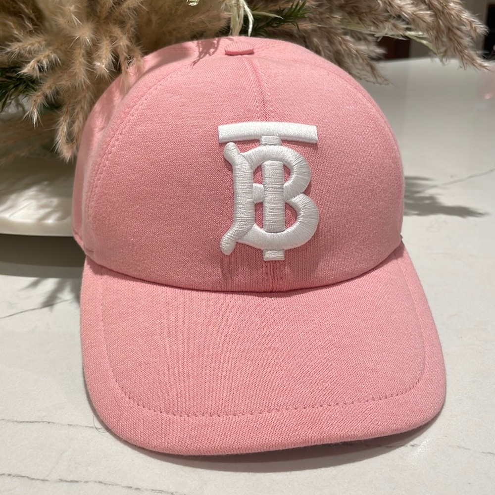 Burberry Monogram Motif Cotton Twill Baseball Cap